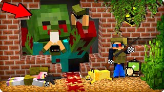 😰Не в том месте, не в то время [ЧАСТЬ 9] Зомби апокалипсис в майнкрафт! - (Minecraft - Сериал) ШЕДИ