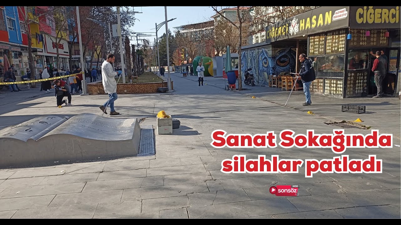 Sanat Sokağında silahlar patladı