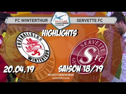 Highlights: Fc Winterthur vs Servette - Genf FCS (20.04.19)