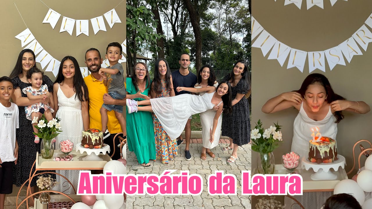 12 anos da Laurinha , surpresa de café da manhã na cama | LAÍS VELOSO