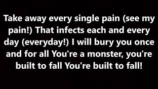 trivium - built to fall (lyrics)