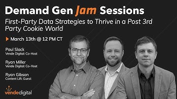 First Party Data in Post 3rd Party Cookie World - Implications for B2B Marketers