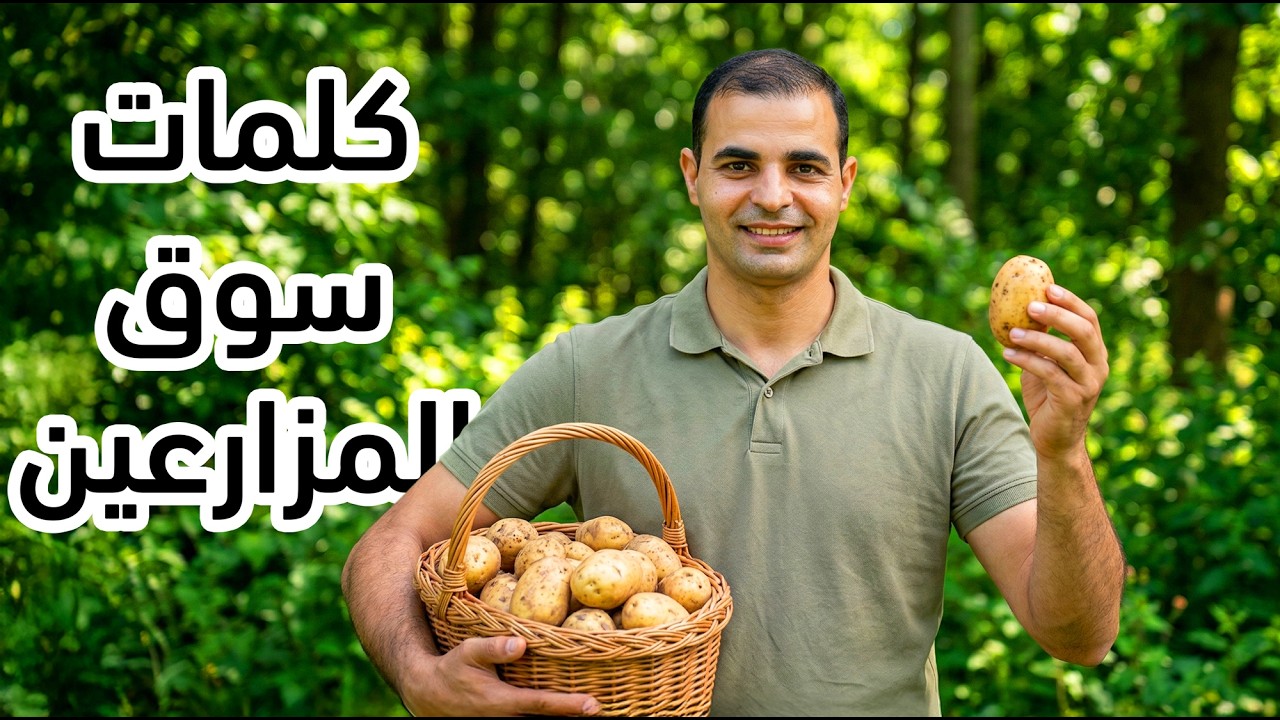 كورس اهم ٥ الاف كلمة في الانجليزية : المضارع التام : سوق المزارعين