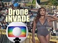 DRONE INVADE GRAVAÇÕES GLOBO !!