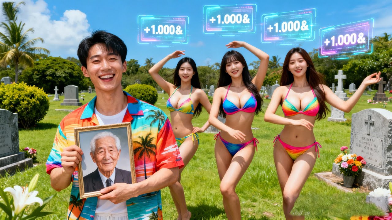 Thanh Niên Chơi Lớn Thuê 5Em Xinh Tươi Ra Nhảy Trước Mộ Ông Nội,Được Ông Ban Hệ Thống 1Đêm Kiếm 10Tỷ
