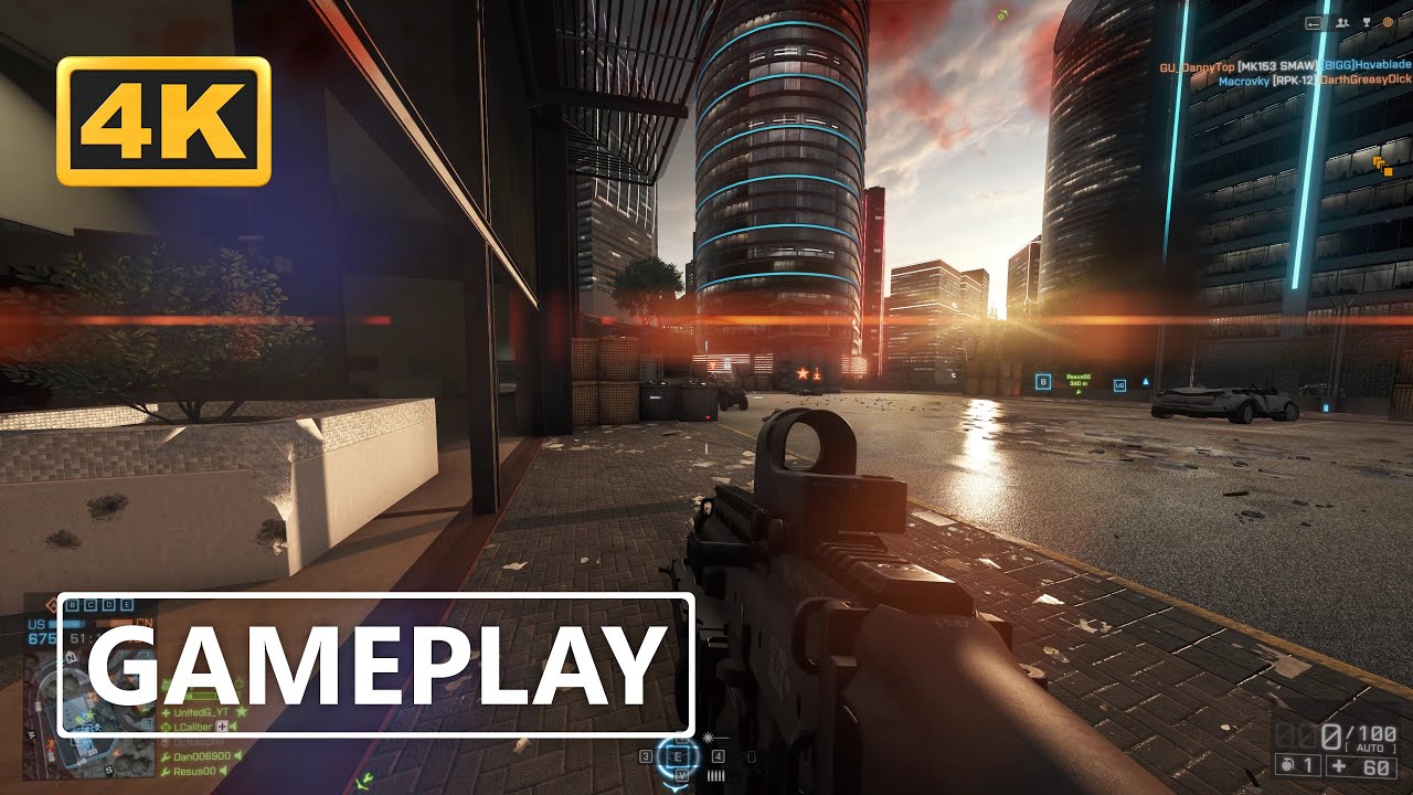 Battlefield 4 Multiplayer Gameplay 4K [Ultra Graphics on PC]