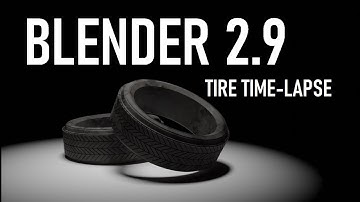 Easy Tire (Time-lapse) Blender 2.9 | 2021