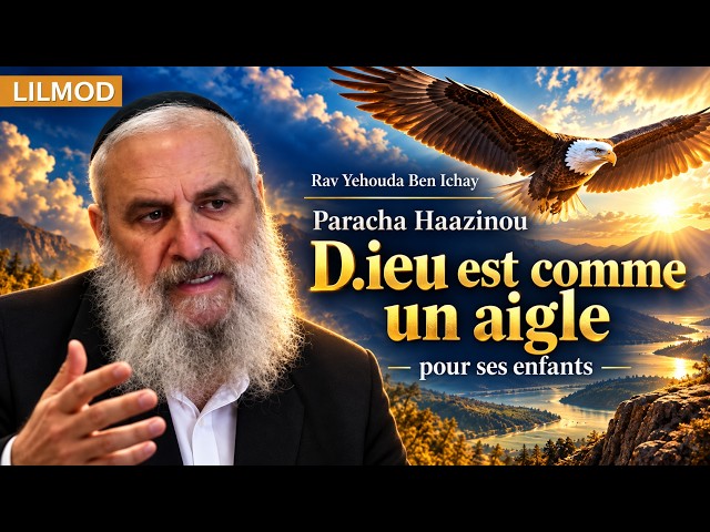 Rav Yehouda Ben Ichay - Paracha Haazinou : D.ieu est comme un aigle pour ses enfants