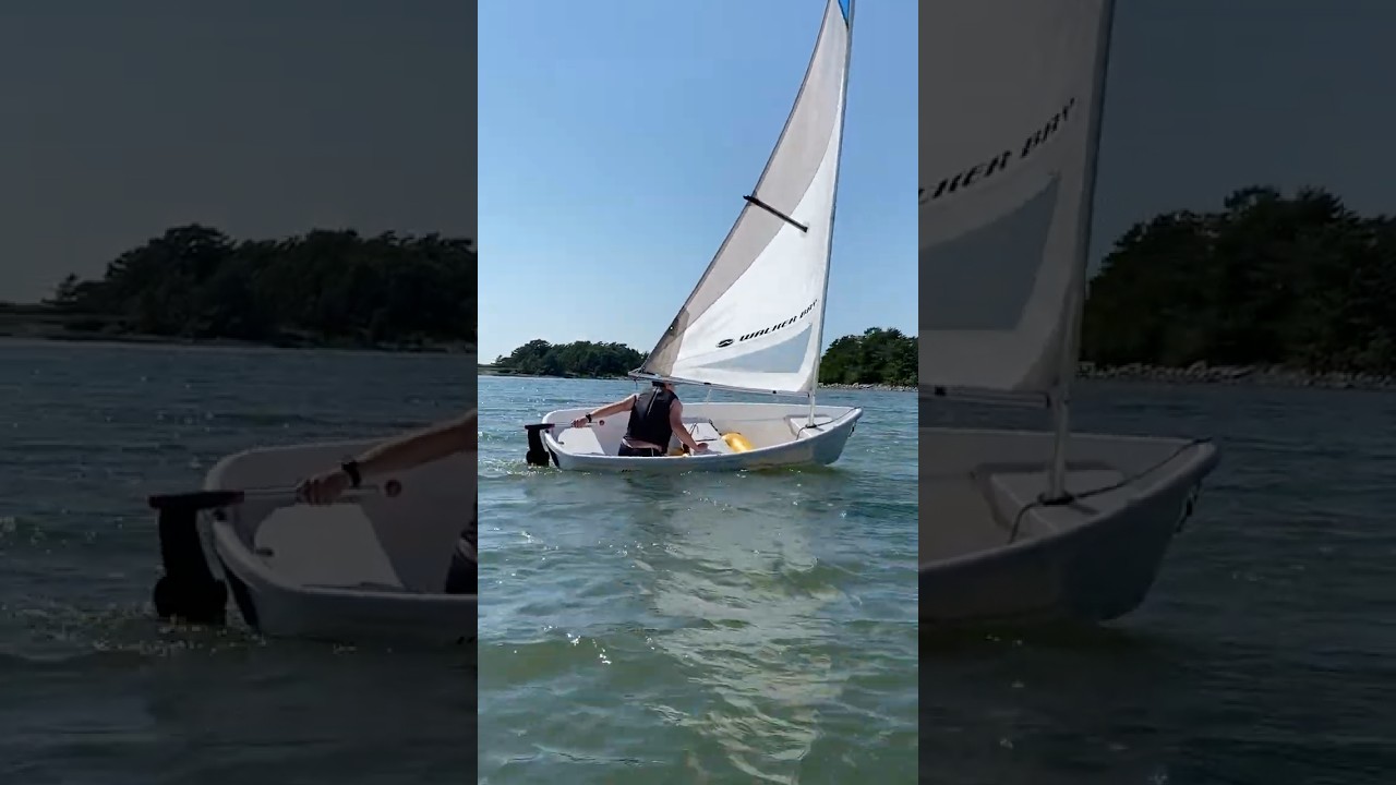 WALKER BAY, so nice little dinghy!  (July 2021)