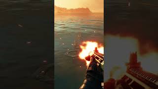 Far Cry 6 suppressor on fire unlimited bullet and no reload (mod). #farcry6 #shorts #gaming