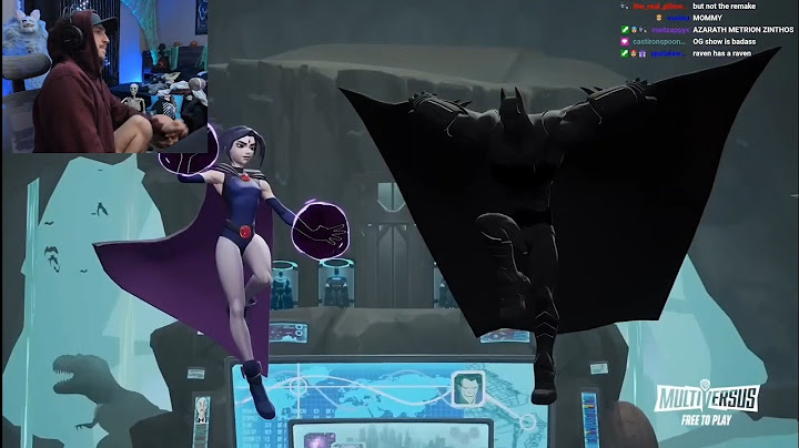 Chance_805 reacts to MultiVersus - Official Raven "Too Dark to Care" Gameplay Trailer