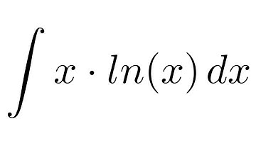 Integral of x*ln(x) (by parts)
