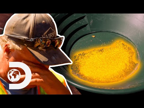 Freddy Gets Emotional After Family Find Gold! | Gold Rush: Freddy Dodge's Mine Rescue