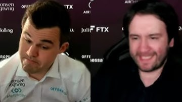 Teimour Radjabov Resigns the Game Against Magnus Carlsen Because He Can