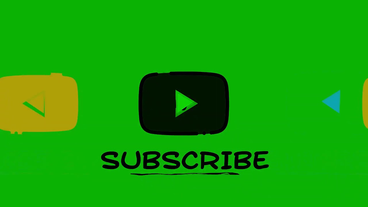Motion subscribe screen (green screen)