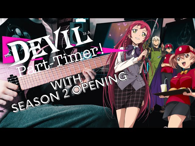 The Devil is a Part-Timer! Season 2 or Hataraku Maou-sama!! Cover