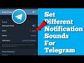 How To Change Notification Sounds For Contact On Telegram Customize Notification Sounds
