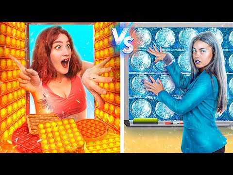 Hot vs Cold Stress Relievers! How to Sneak Pop It into College