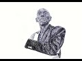 Faithless - Maxi Jazz - digital scribble timelapse