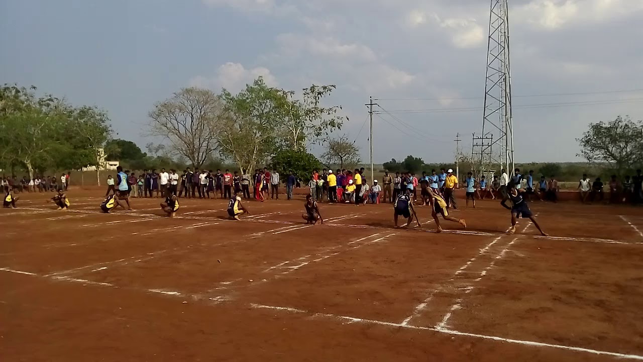 Intercollege Khokho finals,Veterinary college,Bidar Vs fisheries