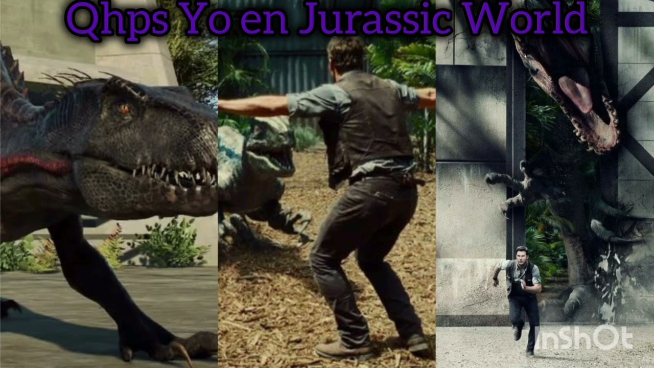 Qhps yo reencarnaba en Jurasic world/capitulo 1 (el escape de la indominus rex)