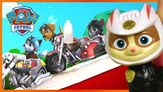 PAW PATROL: BEST MOTO PUPS TOY RESCUE MISSIONS COMPILATION