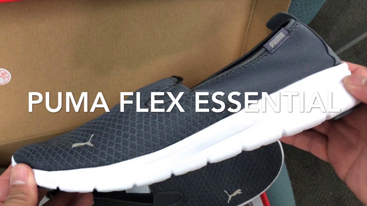 puma flex essential slip on