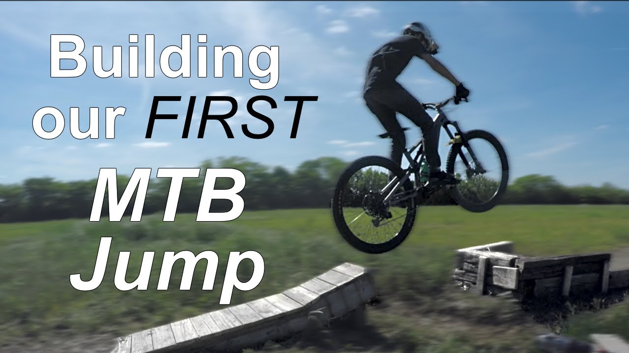 Building a Fun Mountain Bike Gap Jump on Bodarc Flats YouTube