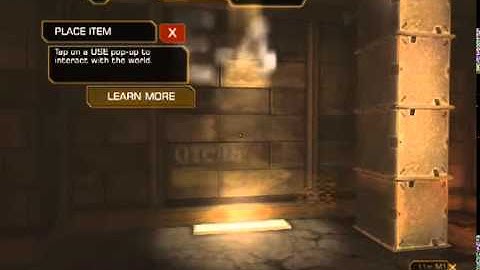 Deus Ex: The Fall Tutorial ios iphone gameplay
