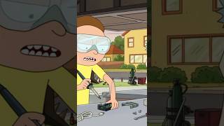 Part 1 || Morty after 17 years in matrix #pocketmortys #ricksanchez #funny #animation