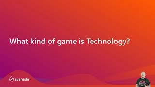 Technology for the Infinite Game - TechCon 2020