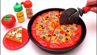 Food Pretend Play with Pizza Playset