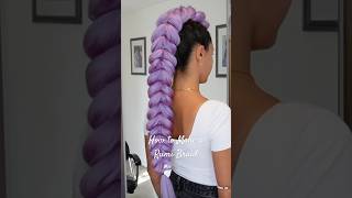 How to Makes a Rumi Braid Extension form K-pop Demon Hunter 💜