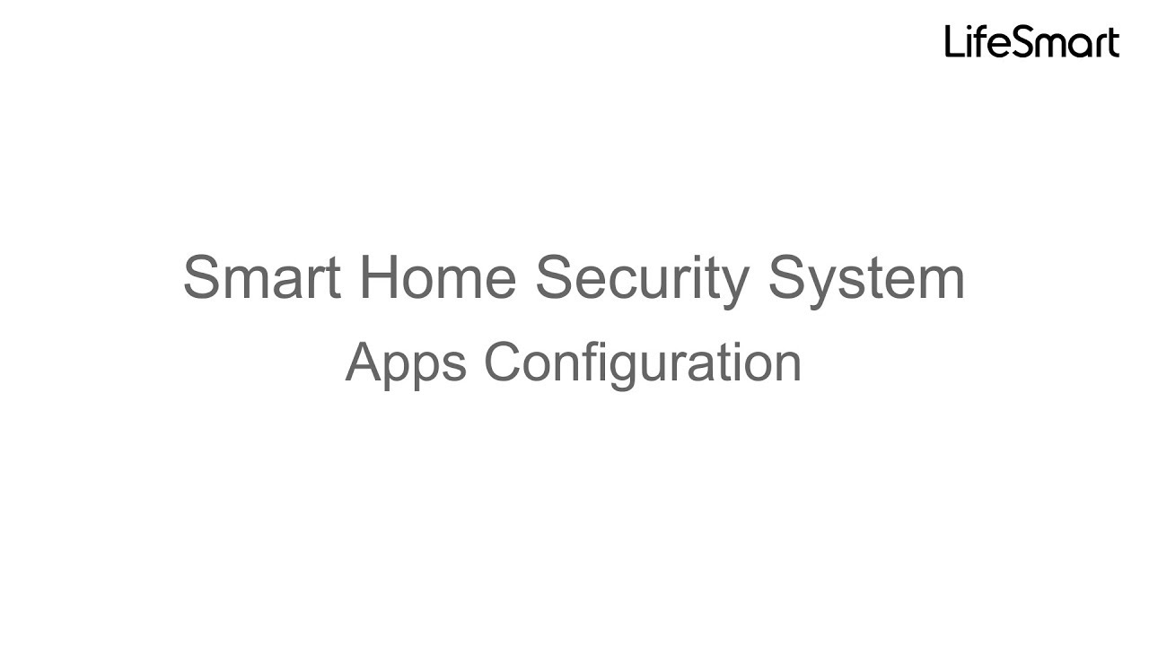 LifeSmart Smart Home Security System - Add Devices by Apps. - YouTube