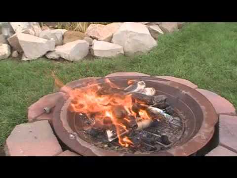 Survival tips - building a campfire without wood