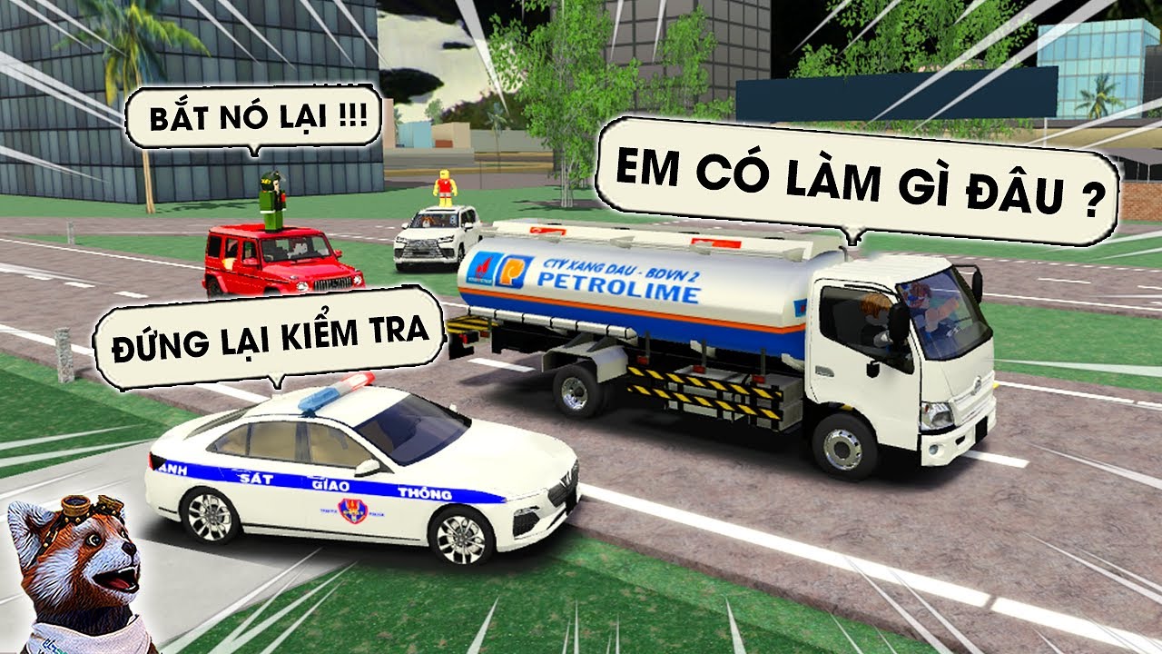 MỘT NGÀY LÀM TÀI XẾ LÁI XE BỒN CHỞ XĂNG DẦU HÀI NHẤT ROBLOX VIỆT NAM