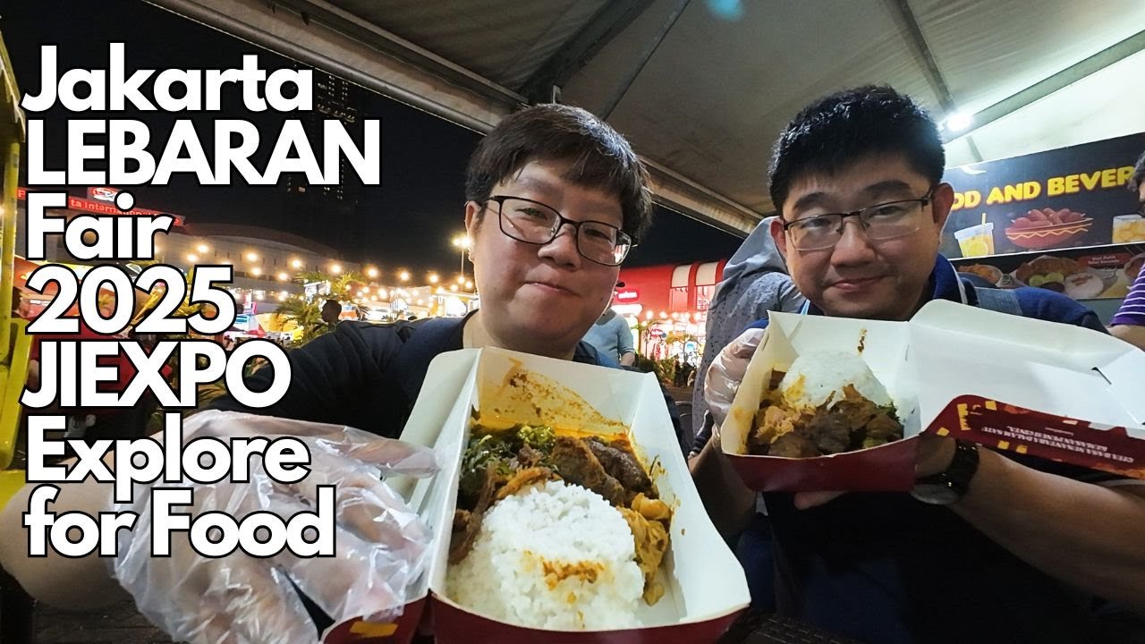 Jakarta Lebaran Fair 2025 Street Food Jakarta [ENG SUB]