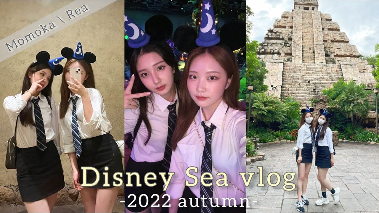 Disney Vlog 高3 現役popteenモデルの制服ディズニー 爆食して満喫する1日密着 Youtube