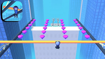 Roof Rails ​- All Levels Gameplay Android,ios #140