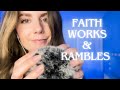 Christian asmr  saved by grace through faith  fluffy mic trigger  closeup whispers