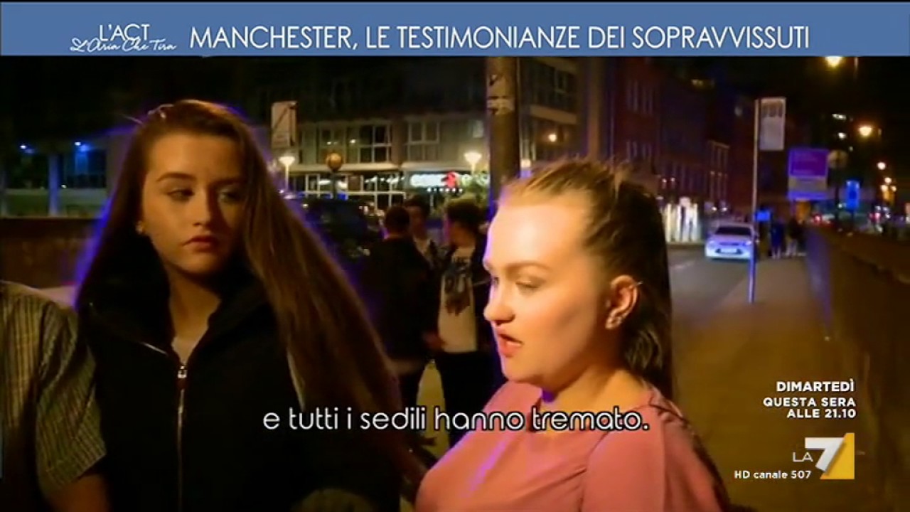 Manchester, le testimonianze dei sopravvissuti