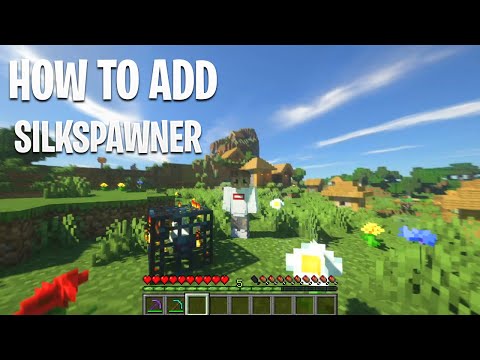 How To Add SilkSpawner in Minecraft Server SilkSpawner Plugin Tutorial