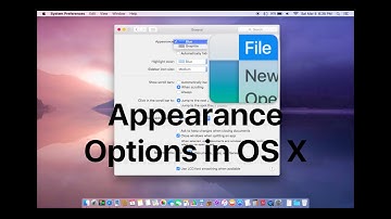 How to Change Appearance in OS X – Wind5387