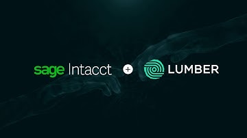 Lumber + Sage Intacct Integration