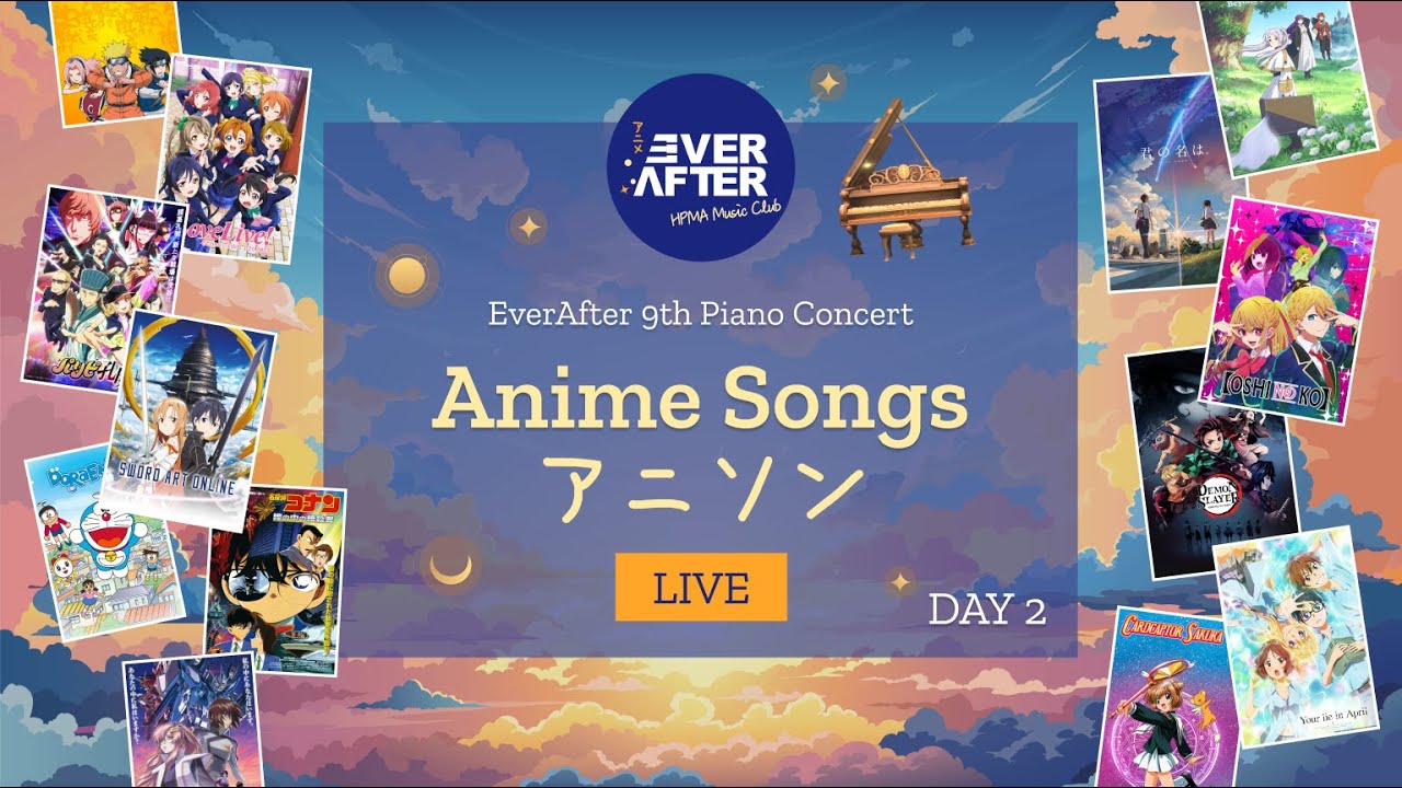 [LIVE] EverAfter Piano Concert "Anime Songs" - DAY2 | Harry Potter Magic Awakened