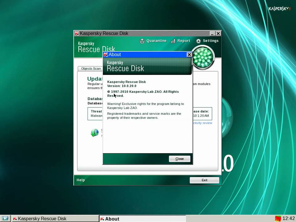 kaspersky rescue disk 10 alternative