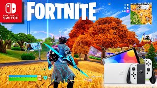 Fortnite on Nintendo Switch OLED Chapter 7 Season 3 Zero Build Gameplay