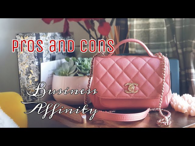 Chanel small business affinity, what fits, pros and cons