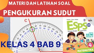 Kelas 4 SD Bab 9 | Latihan soal Pengukuran Sudut