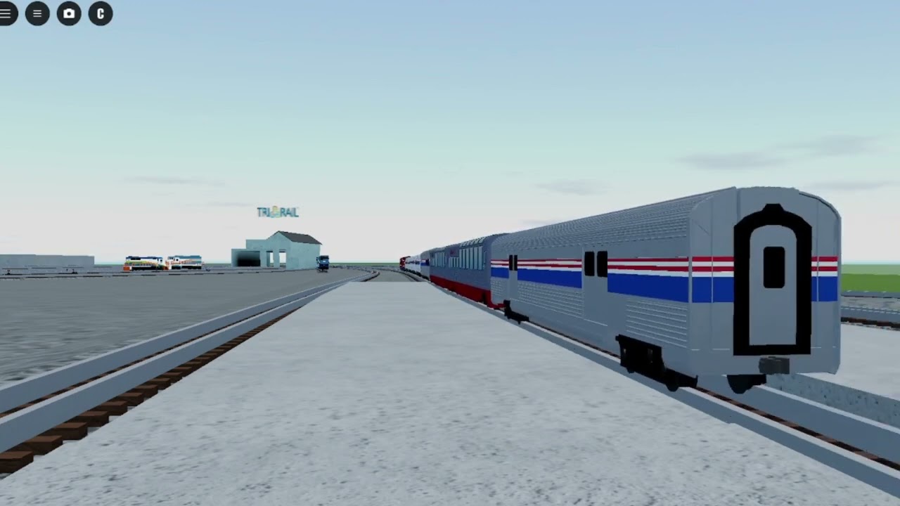 Tri Rail Early Morning Express and The Silver Meteor departs Miami!